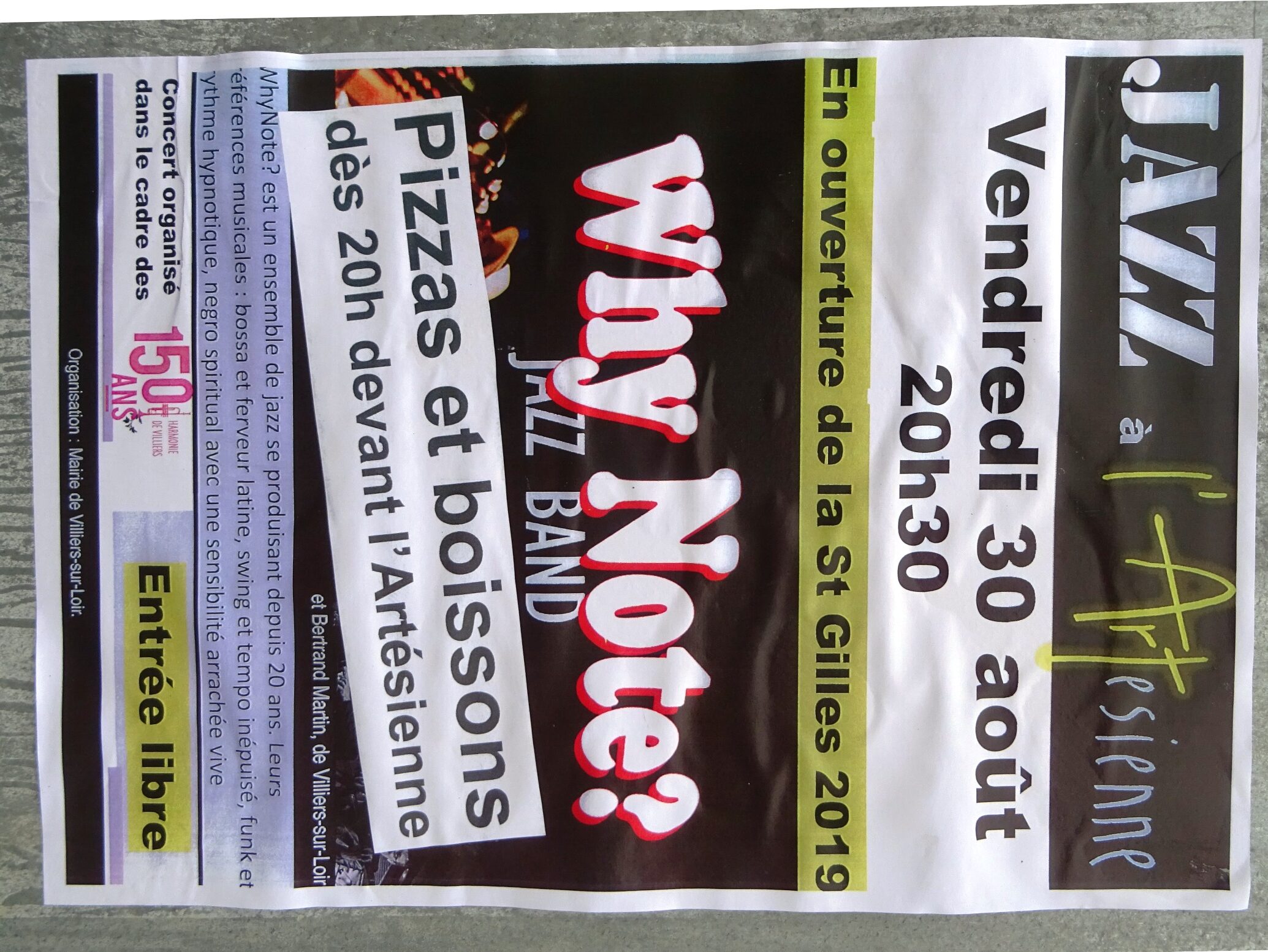 Concert Jazz du 30 août